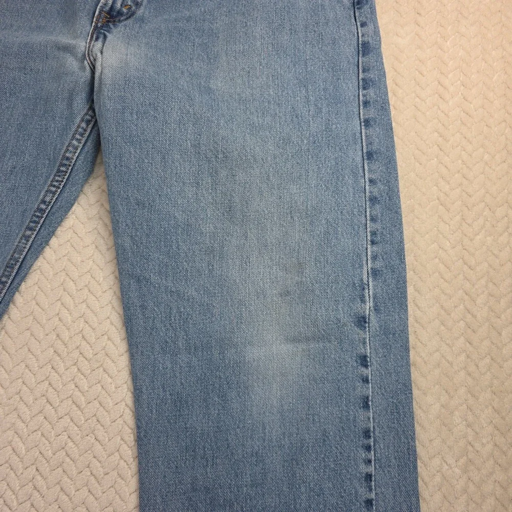 Vintage‎ Levis 505 Mens Jeans 38x32 Made in USA Light Wash Straight Leg 2000s